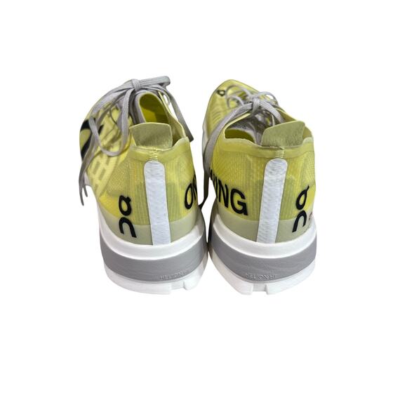 On Cloudboom Strike Men’s Running Shoes Yellow White Size 12 Elite Race Shoes main image 4
